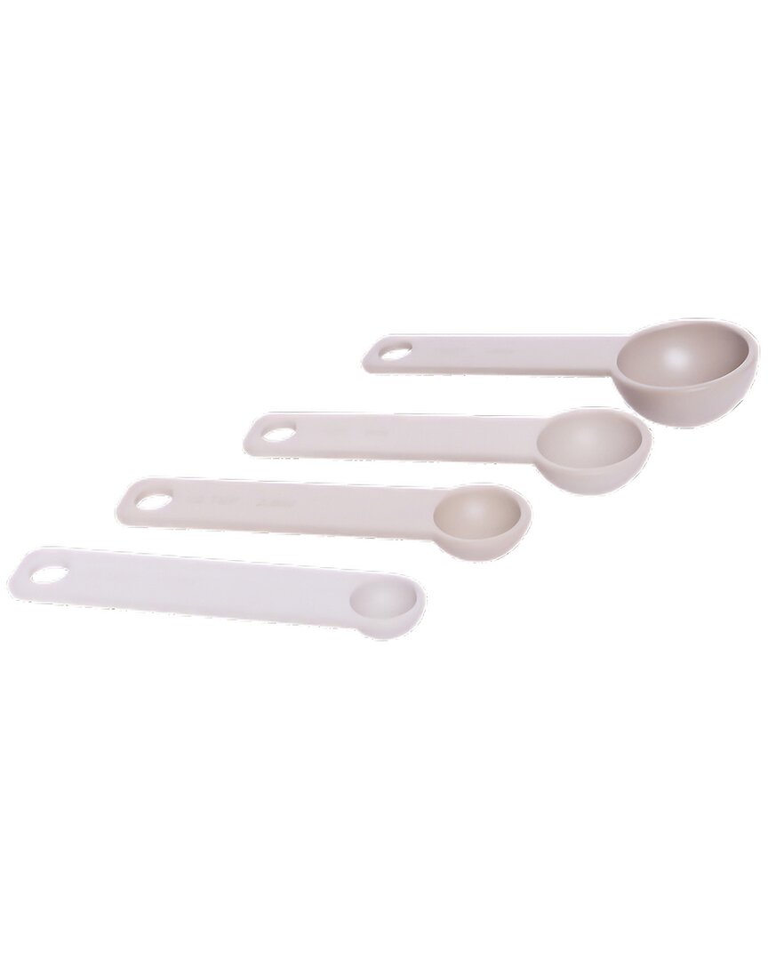 Short Stories Measuring Spoons In White