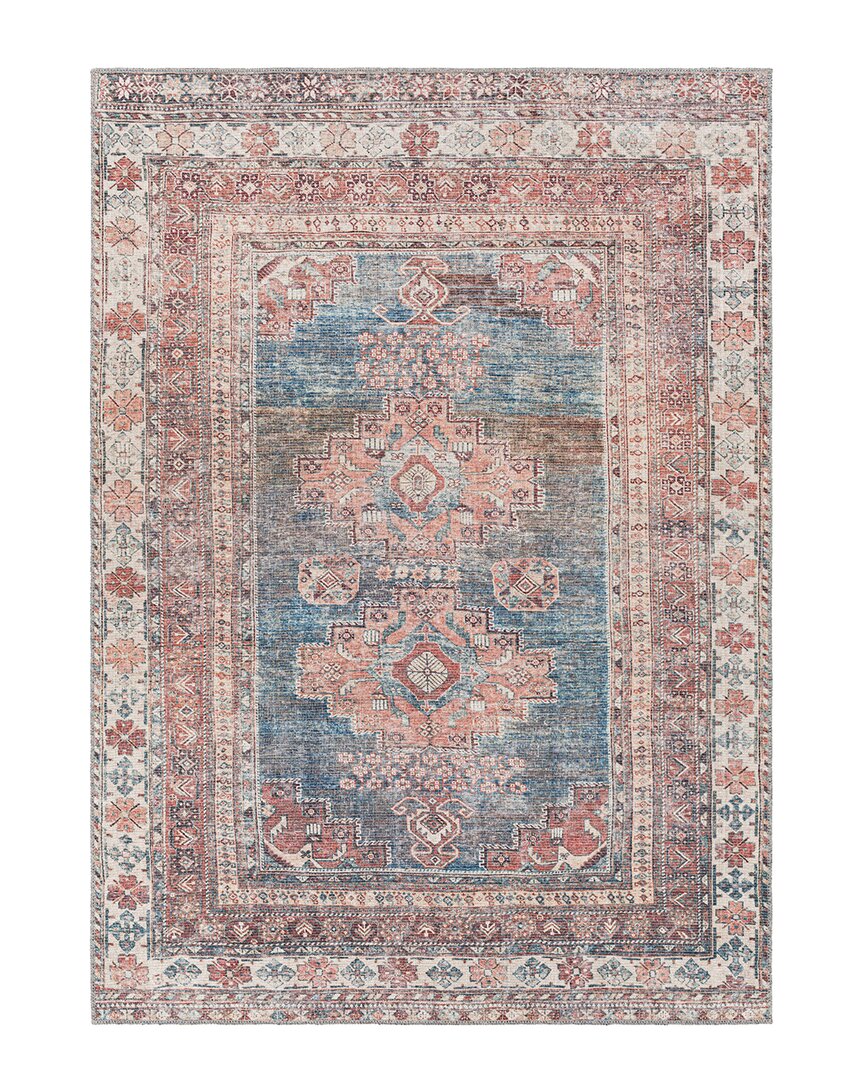 Surya Colin Traditional Washable Rug In Blue