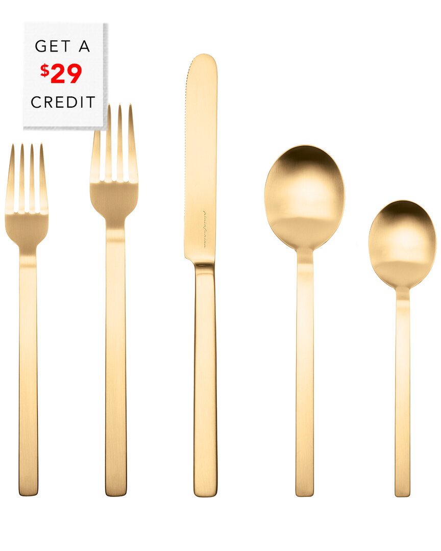 Mepra 5pc Flatware Set With $29 Credit
