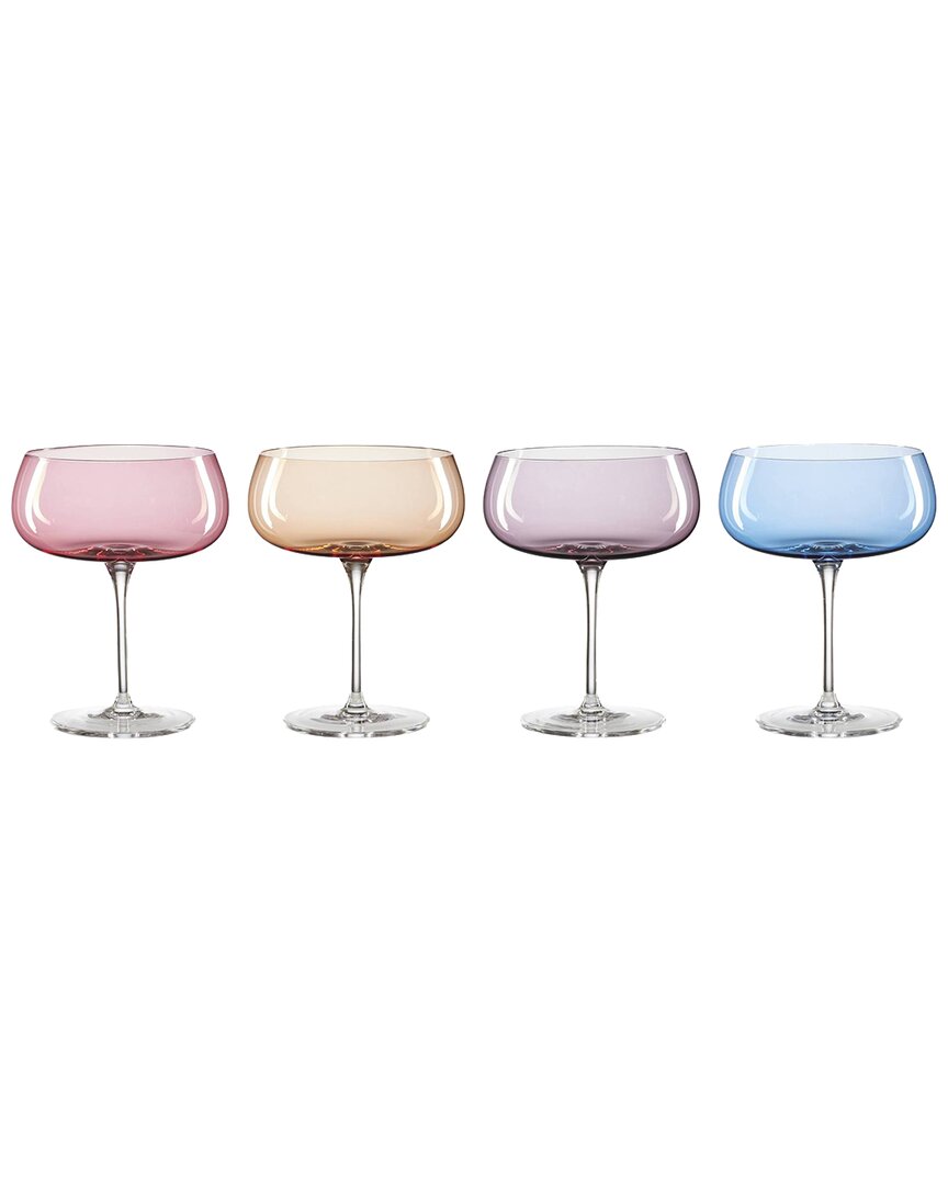 Oneida True Colors Cocktail Glasses, Set Of 4