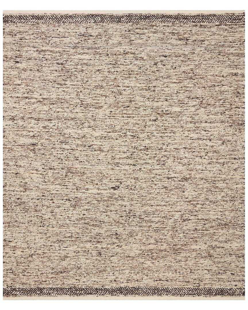 Loloi Reyla Hand-woven Wool-blend Rug In Grey