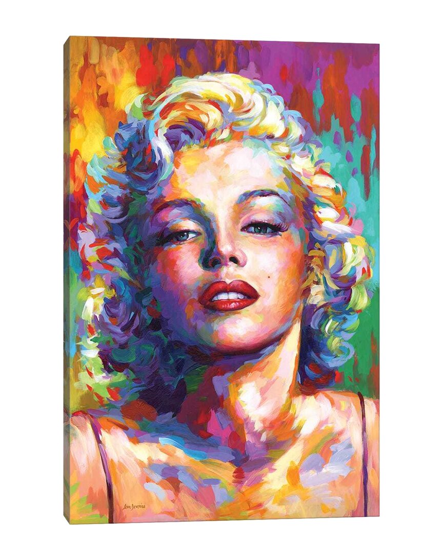 Shop Icanvas Marilyn Monroe V By Leon Devenice Wall Art