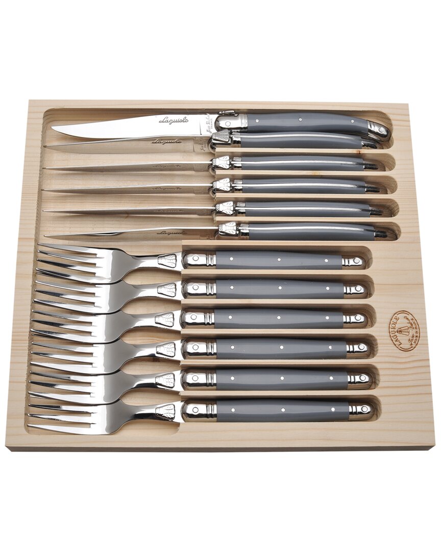 Jean Dubost Laguiole 12pc Flatware Set