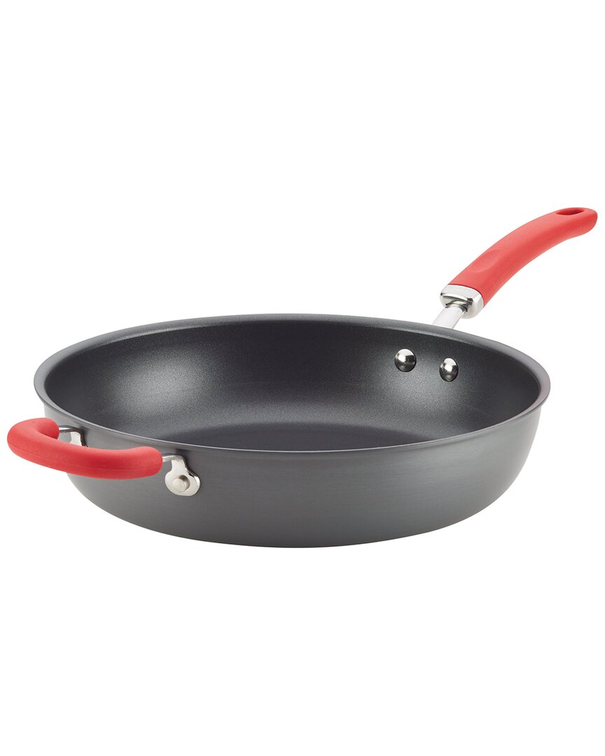 Rachael Ray Create Delicious Hard-anodized Skillet In Gray