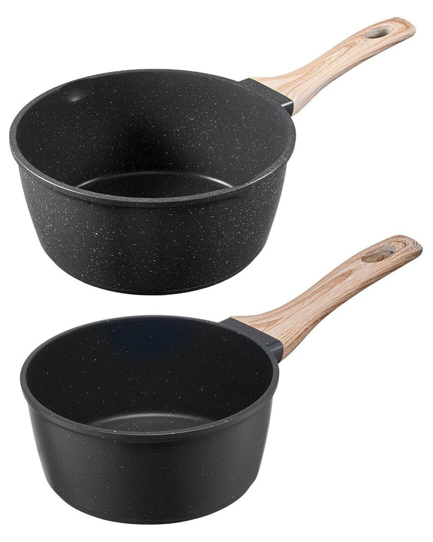 Vevor 1.5qt & 2.5qt Nonstick Saucepan Set
