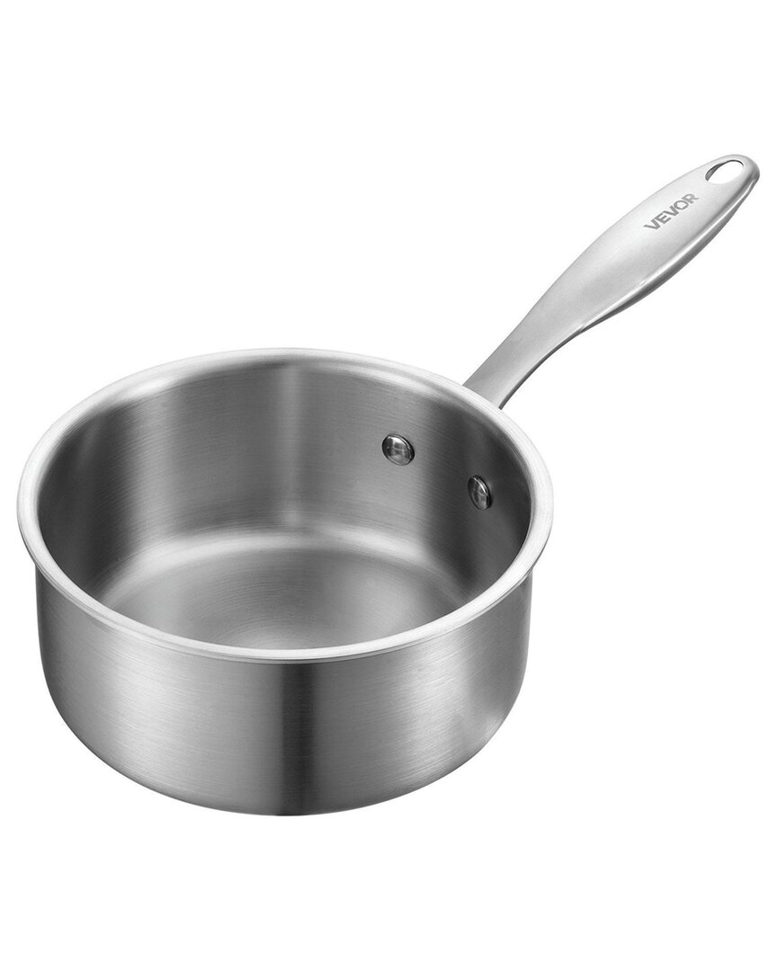 Vevor 1.5qt Saucepan In Metallic
