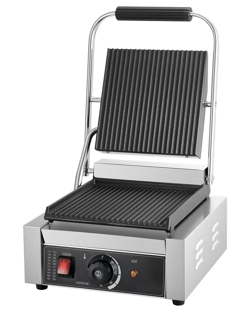 Vevor Commercial Panini Grill In Gray