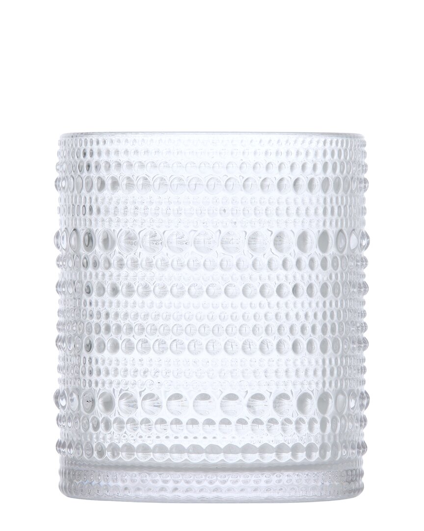 Fortessa D&v Set Of 6 Jupiter Clear 10oz Dof Glasses In Transparent