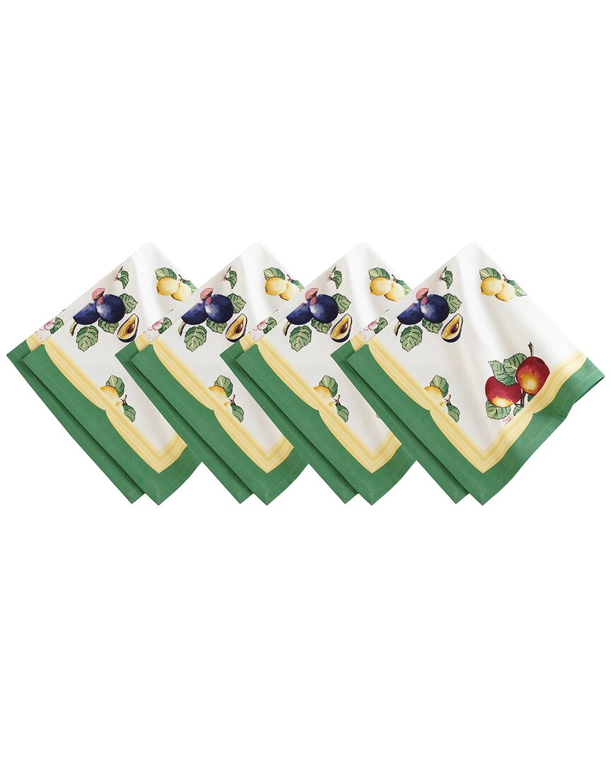 Villeroy & Boch French Garden Napkins, Set Of 4 In Multi