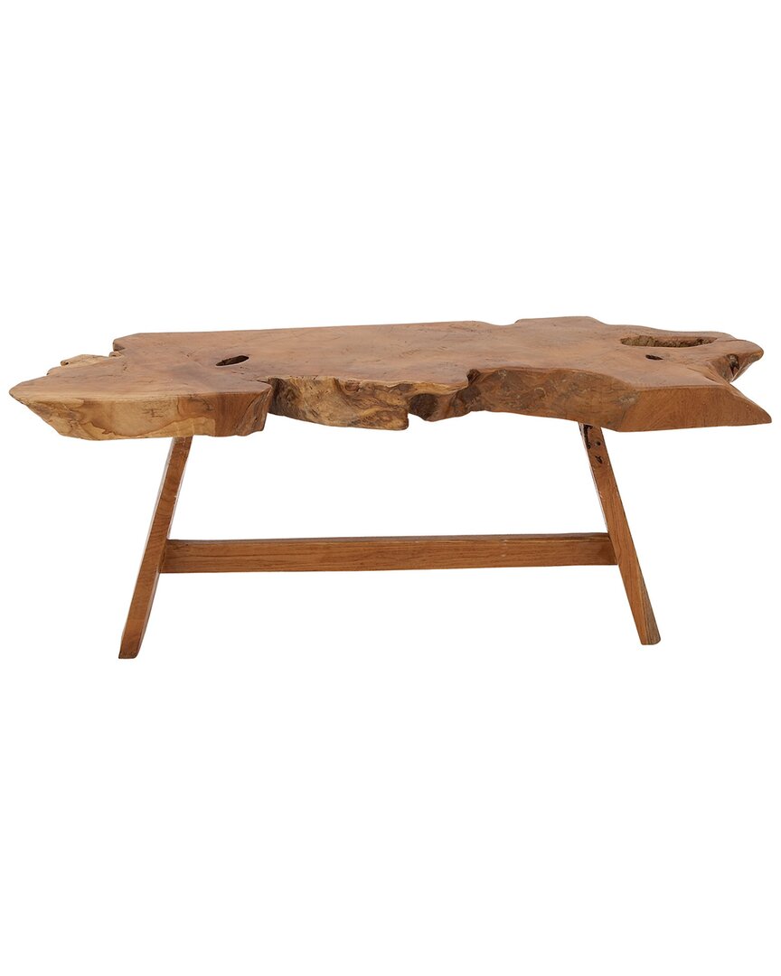 Peyton Lane Handmade Coffee Table In Brown