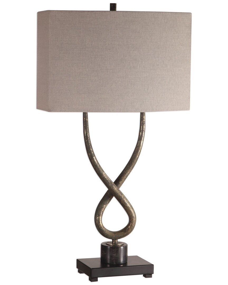 Uttermost Talema Aged Lamp In Silver