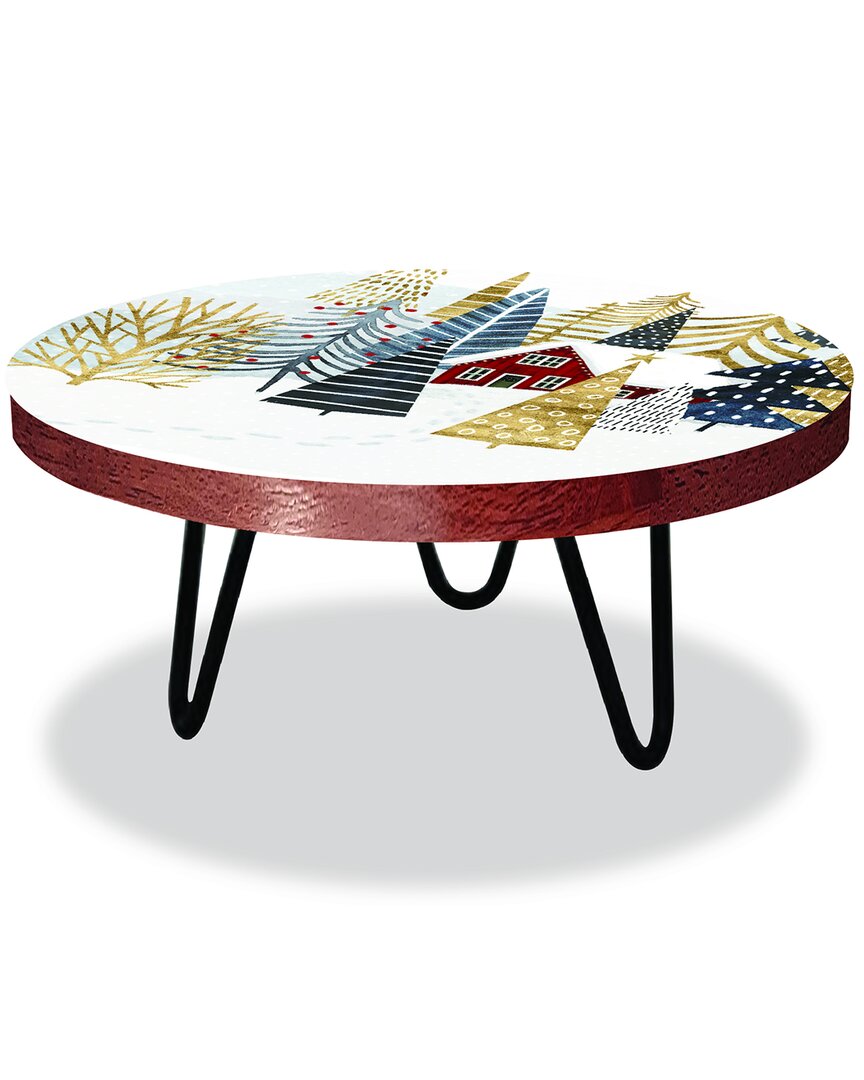Courtside Market Wall Decor Courtside Market Holiday Collection At The Alps Seasonal Decorative Table/riser In Multi