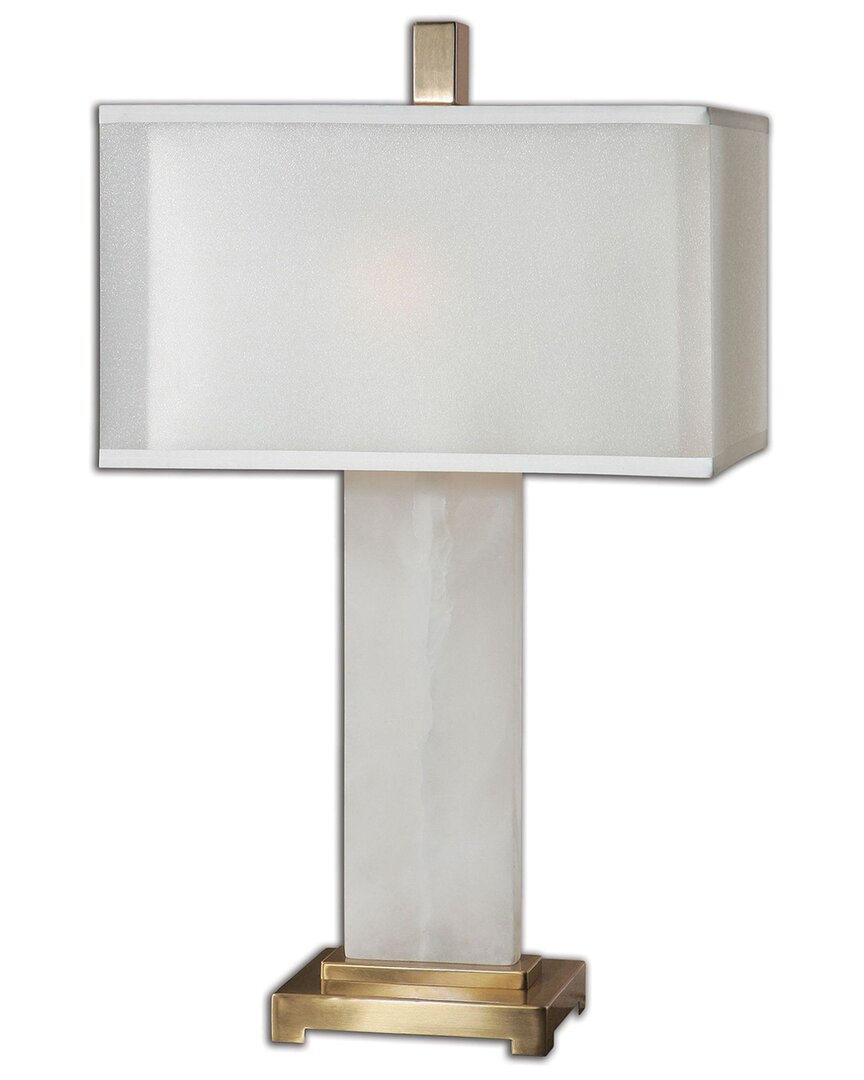 Shop Uttermost Athanas 29in Table Lamp In White