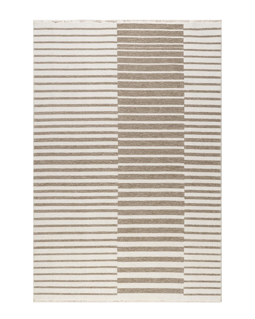 Nuloom Mirielle Superiorwash Striped Machine Washable Rug