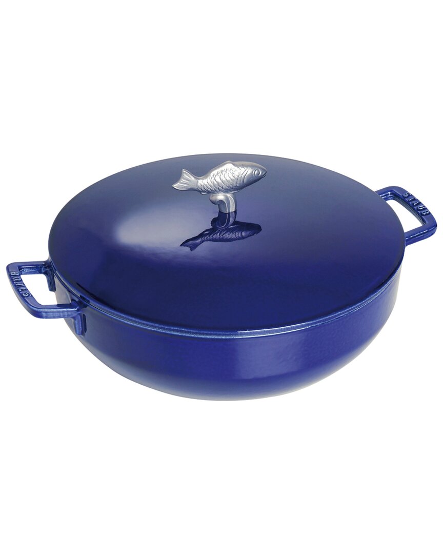 Staub 5-quart Enameled Cast Iron Bouillabaisse Pot