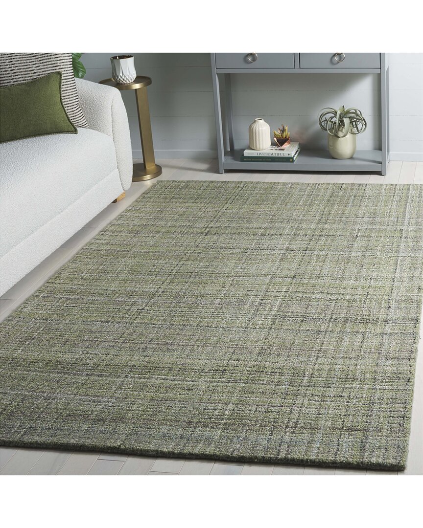 Safavieh Abstract Mosswake Hand-tufted Rug In Green