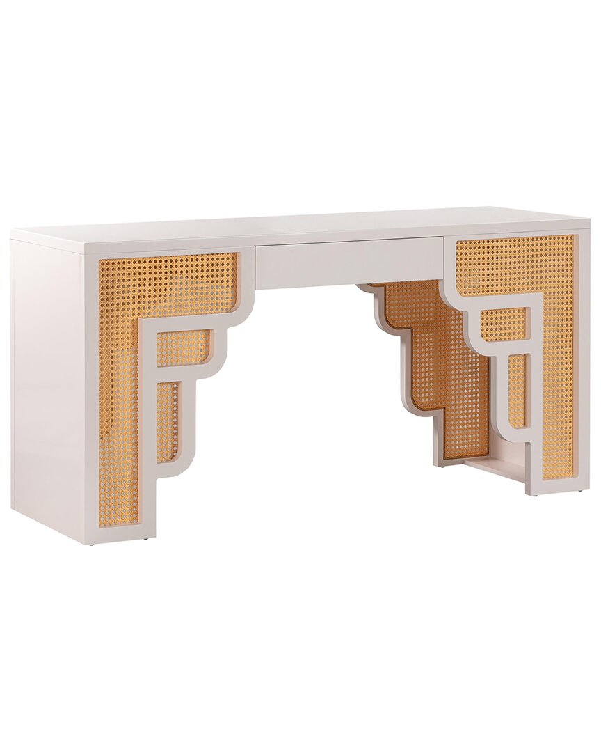 Tov Furniture Suzie Executive Desk In White