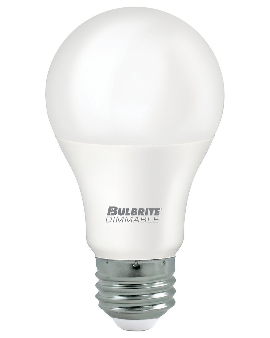 Bulbrite Pack Of 8-a19 60watt Equivalent Frost Medium(e26)base Light Bulb,4000k