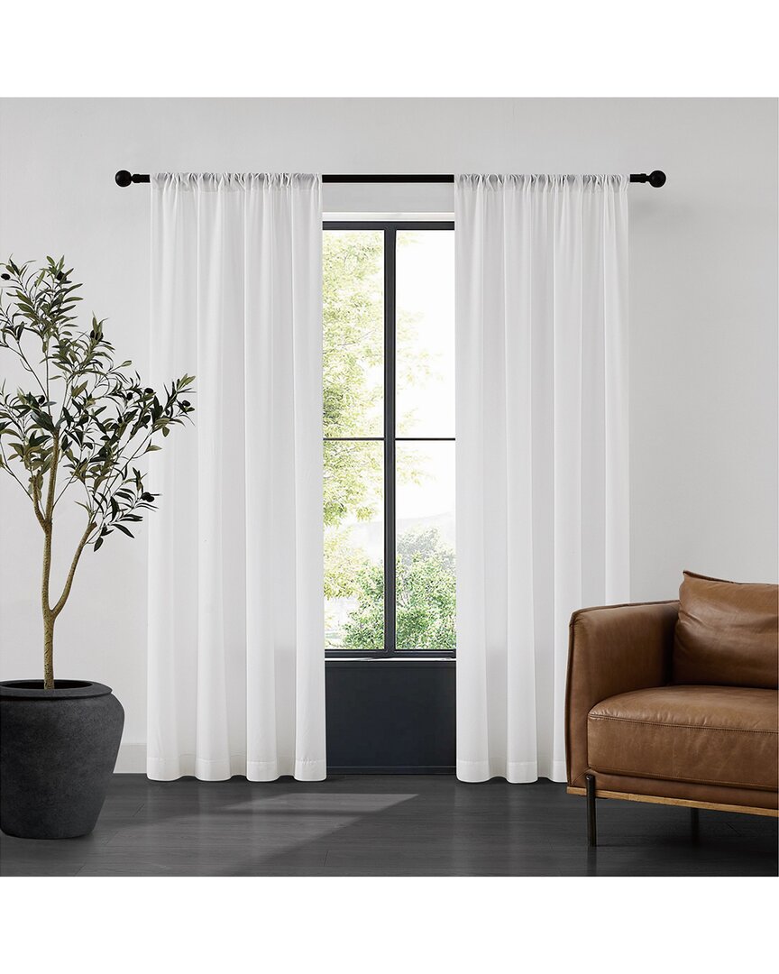 Tru Barrier Sheerbarrier™ Privacy Rod Pocket Window Panel Pair