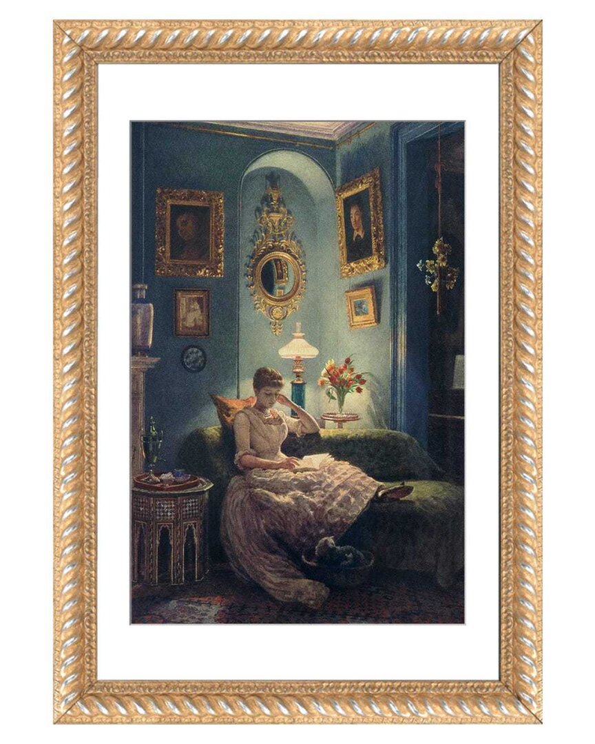 ICANVAS AN EVENING AT HOME, 1888 BY EDWARD JOHN POYNTER WALL ART 
