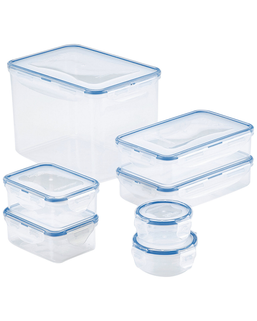 Lock & Lock 14pc Easy Essentials Assorted Food Storage Container Set
