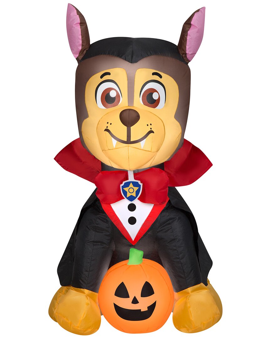 National Tree Company 38in Inflatable Halloween Chase From Paw Patrol In Black