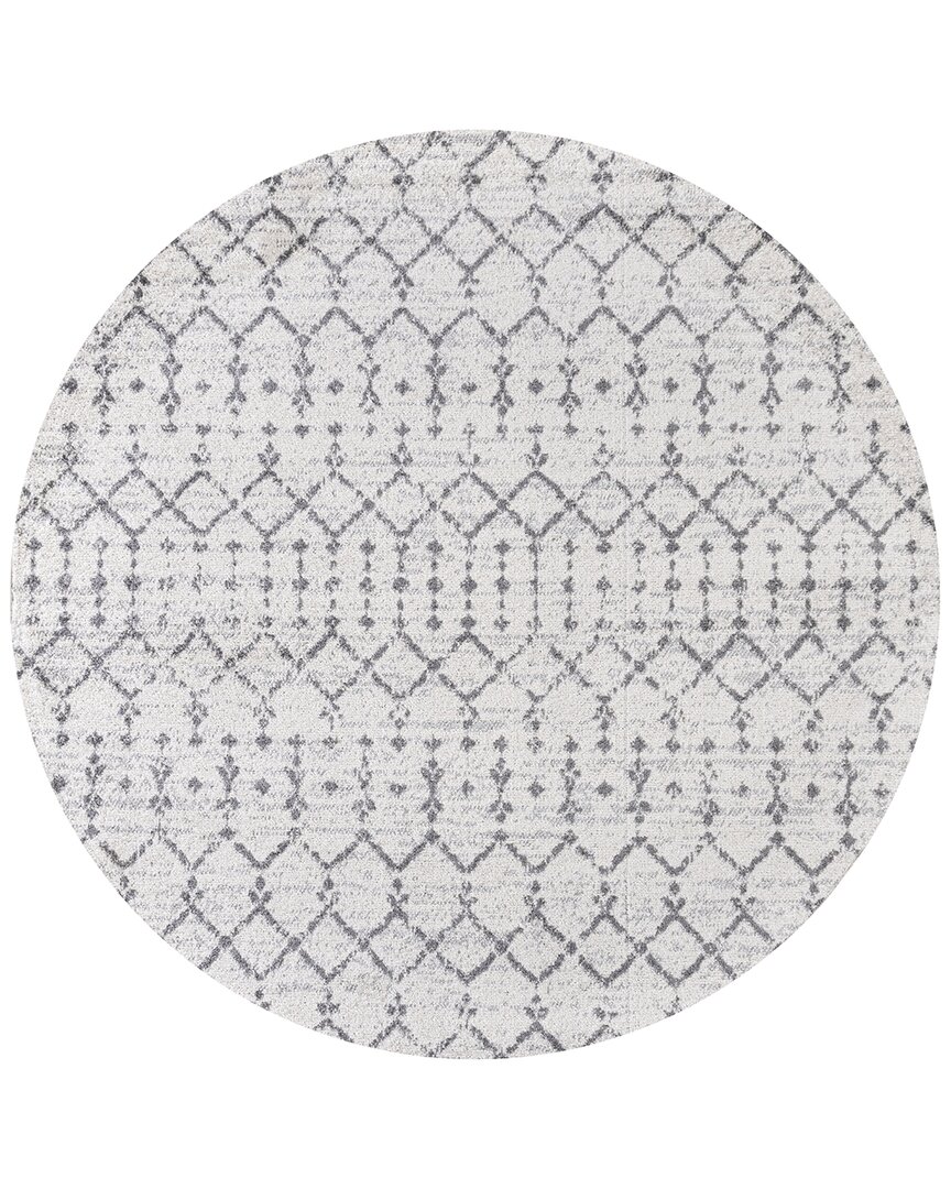 Jonathan Y Moroccan Hype Boho Vintage Diamond Area Rug In Cream