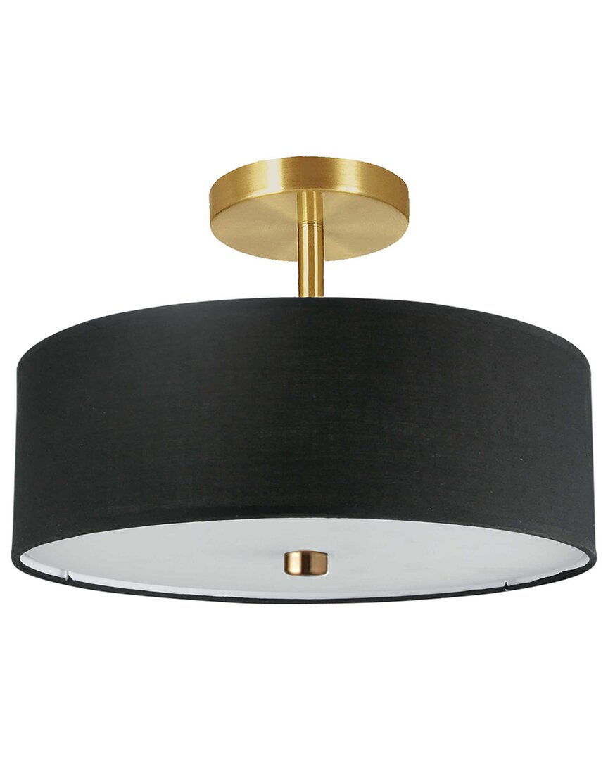 Dainolite Everly 3-light Semi-flush Mount