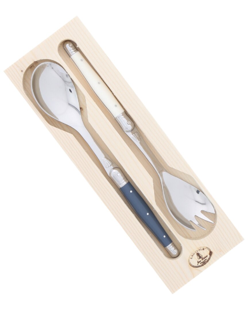 Jean Dubost Atelier Mix 2pc Salad Server In Multi