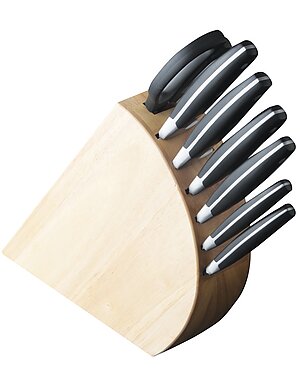 BergHOFF 8pc Forged Knife Block Set as seen on Access Hollywood All Access deals