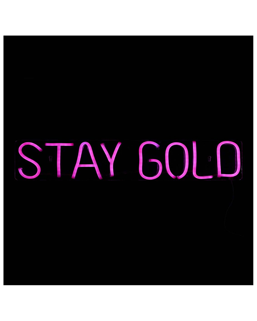 Cocus Pocus Stay Gold Led Neon Sign