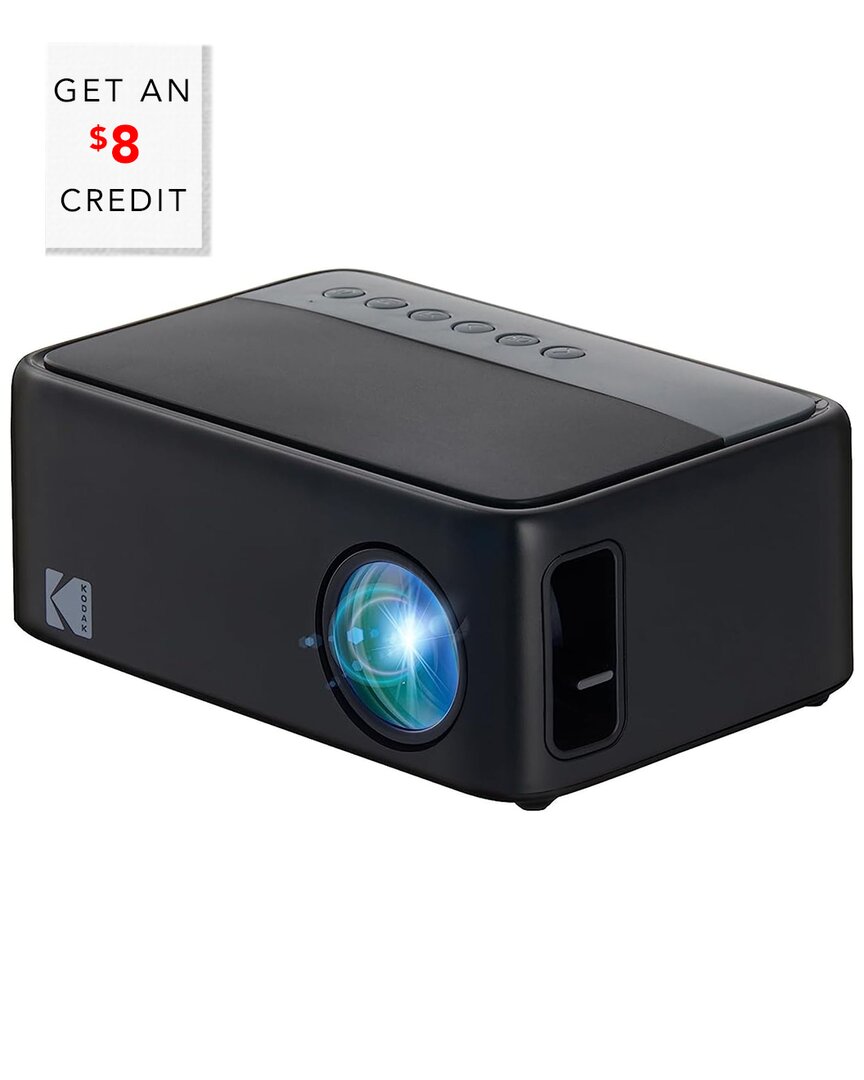 Kodak Flik X1 Mini Pico Projector With $8 Credit In Black
