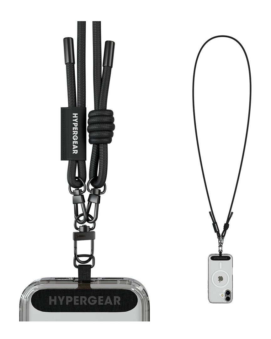 Hypergear Universal Crossbody Phone Strap In Black