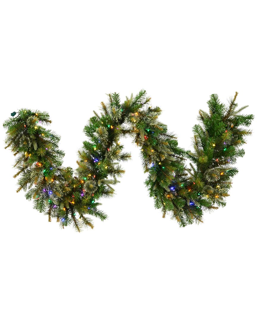 Vickerman 9ft Cashmere Artificial Christmas Garland In Green