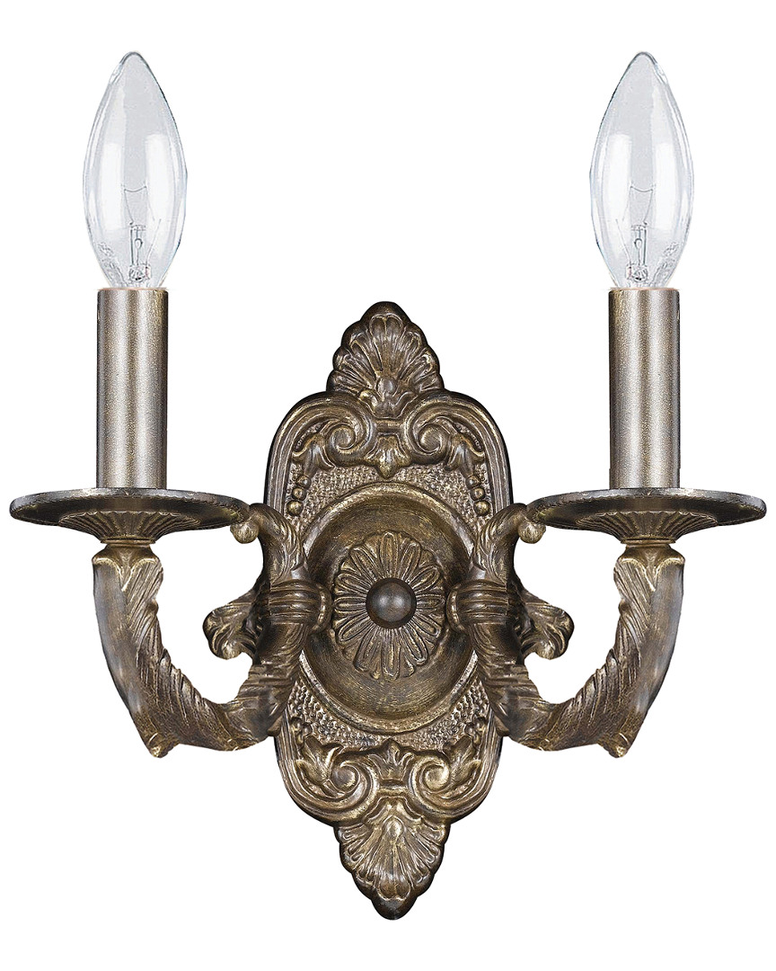 Crystorama Paris Market 2-light Sconce