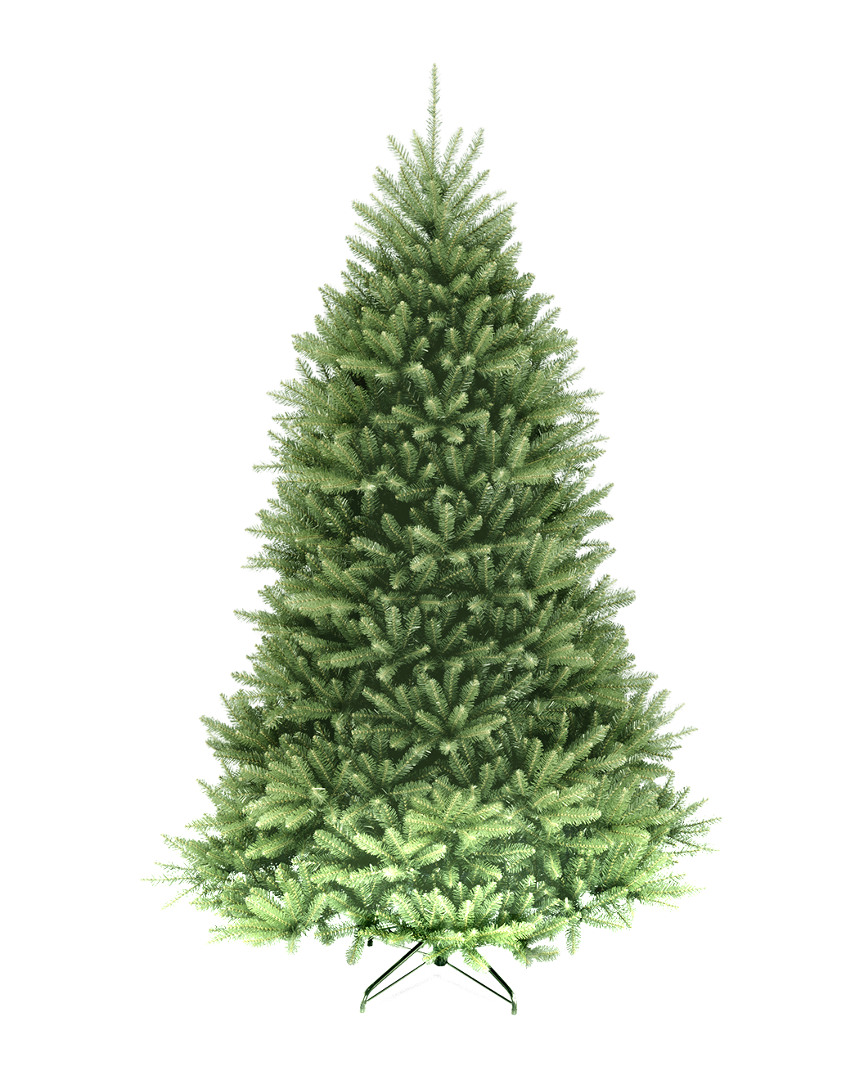 National Tree Company 6.5ft Dunhill Fir Hinged Tree With 650 Clear Lights