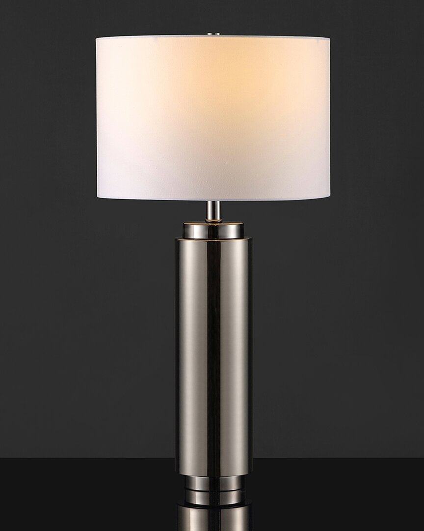 Safavieh Terry Pillar Table Lamp In Silver