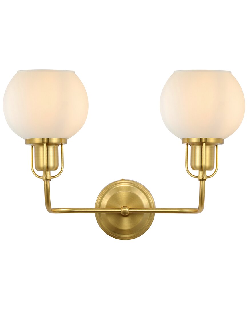 Safavieh Fenris 2-light 6.75in Wall Sconce In Gold