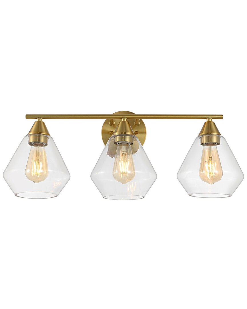 Safavieh Amani 3-light 24in Wall Sconce In Gold
