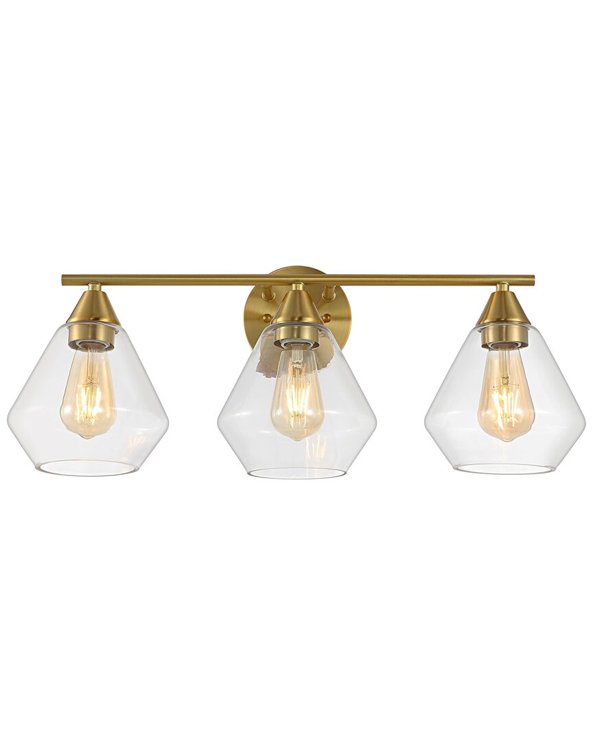 Safavieh Amani 3-light 24in Wall Sconce In Gold