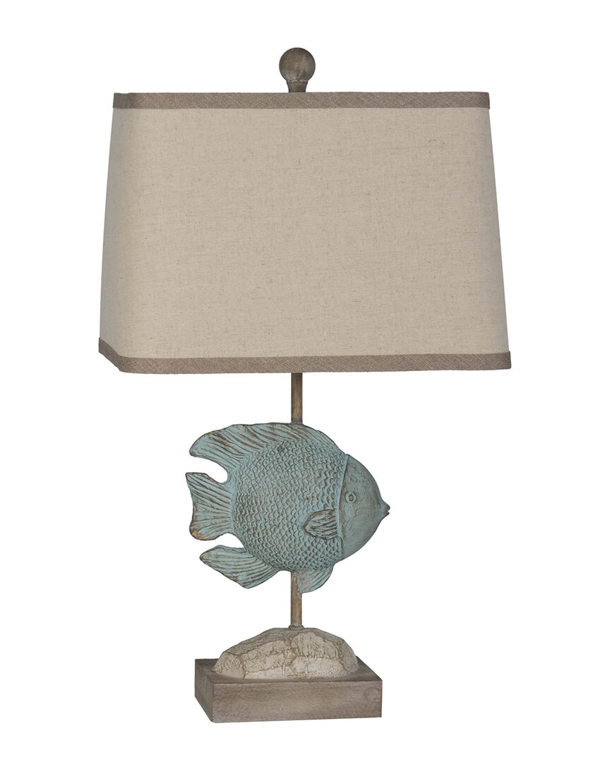 Lamps Per Se Set Of Two 23in Polyresin Table Lamps With Linen Shade
