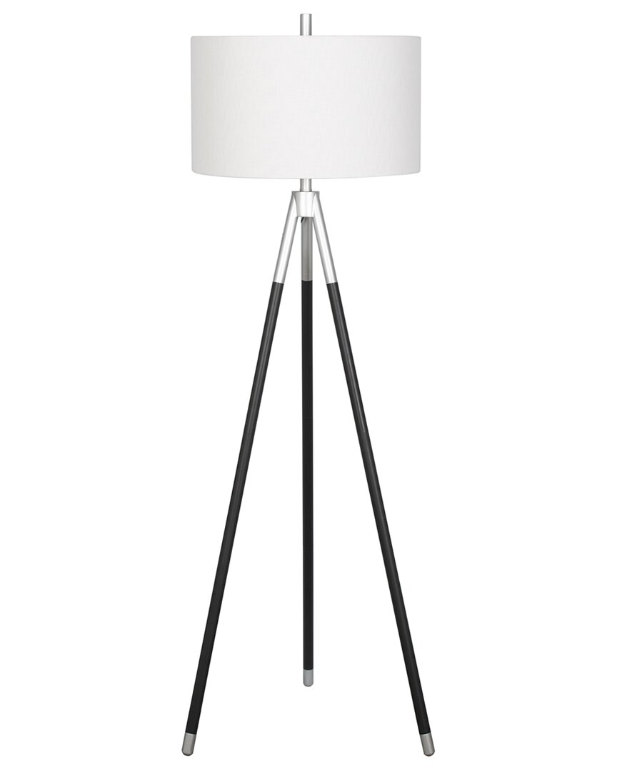 Lamps Per Se 62in Metal Floor Lamp With Linen Shade