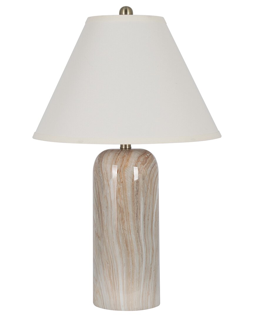 Lamps Per Se Set Of Two Polyresin Table Lamps With Linen Shade