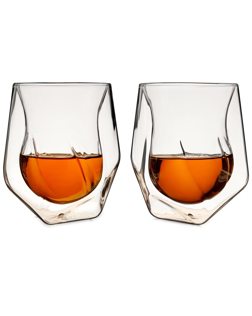 Viski Alchemi Double-walled Aerating Tumblers