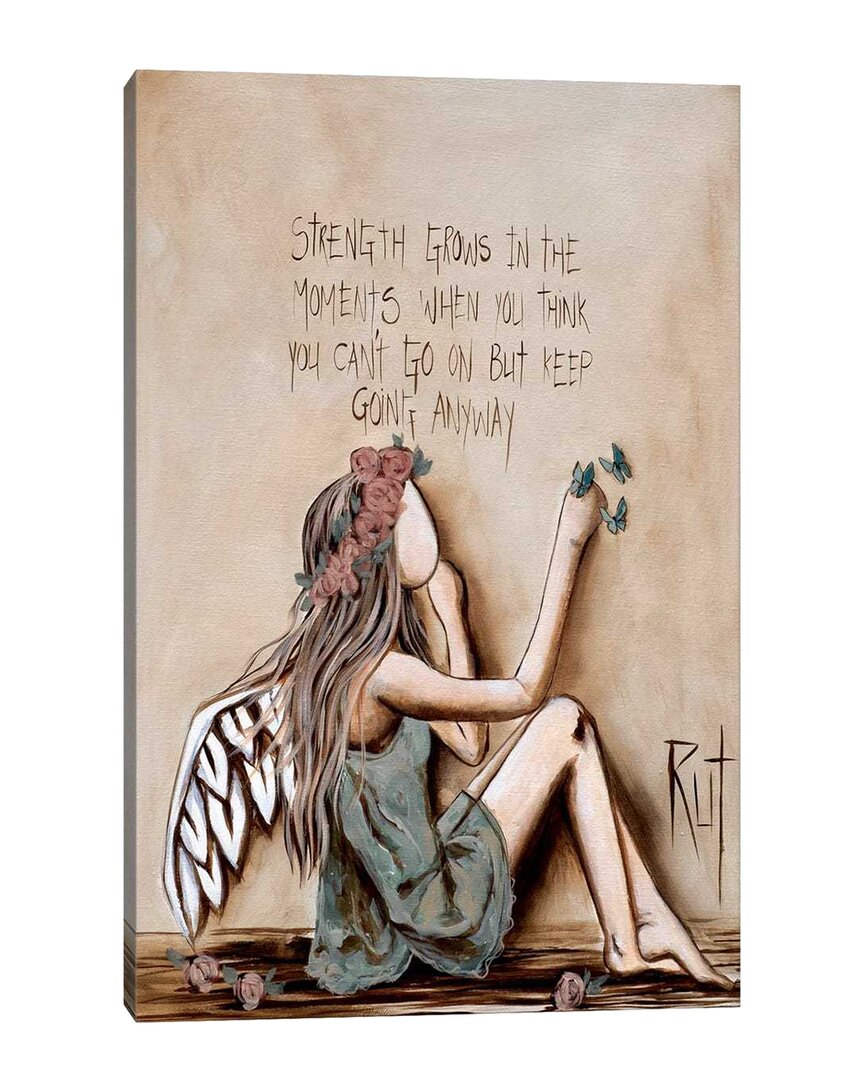 Icanvas Strength Grows By Ruth's Angels Wall Art