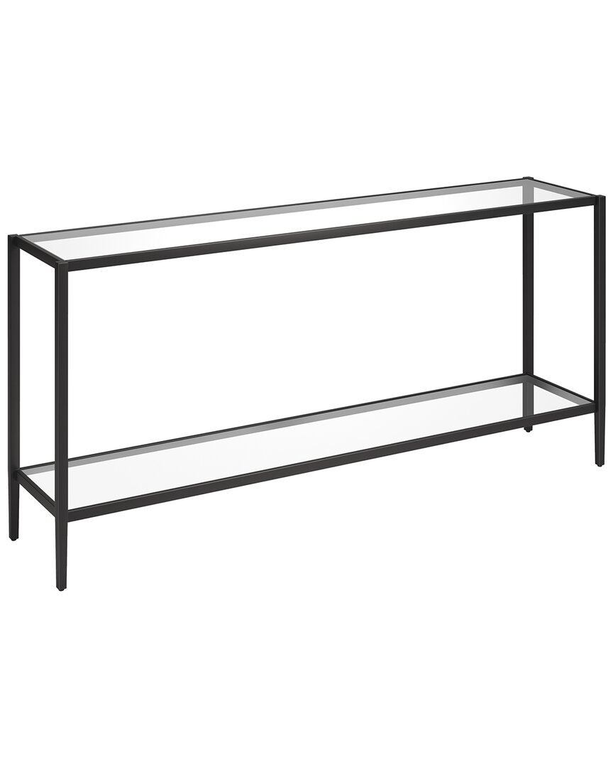 Abraham + Ivy Hera Rectangular Console Table In Black