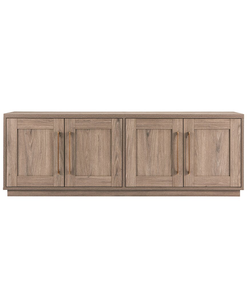 Abraham + Ivy Tillman Rectangular Stand For Tvs Up To 80in In Gray