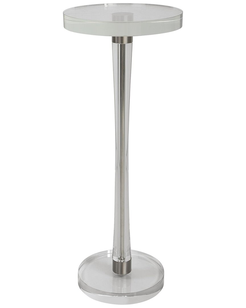 Uttermost Pria Crystal Drink Table