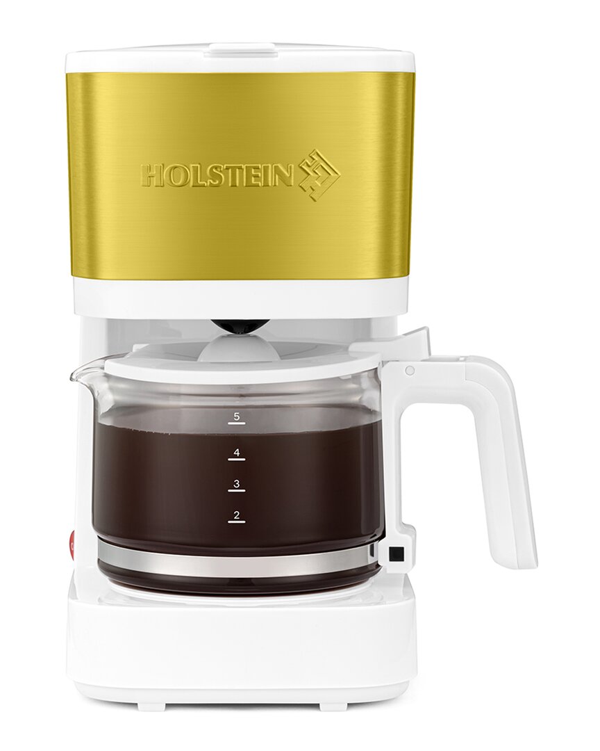 Holstein Housewares 5-cup Coffee Maker In White