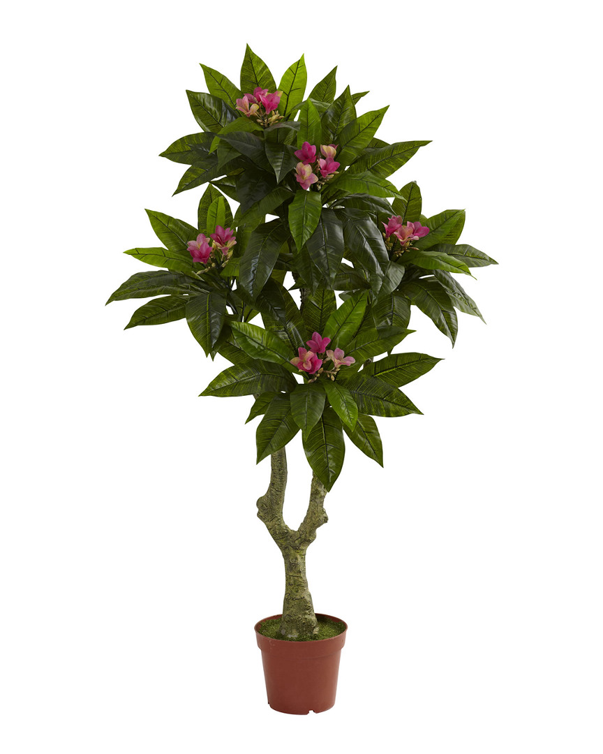 Nearly Natural Plumeria Tree Uv Resistant